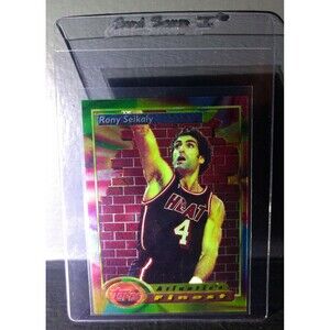 1993-94 Topps Finest Rony Seikaly #92 Atlantic's Finest Basketball Card